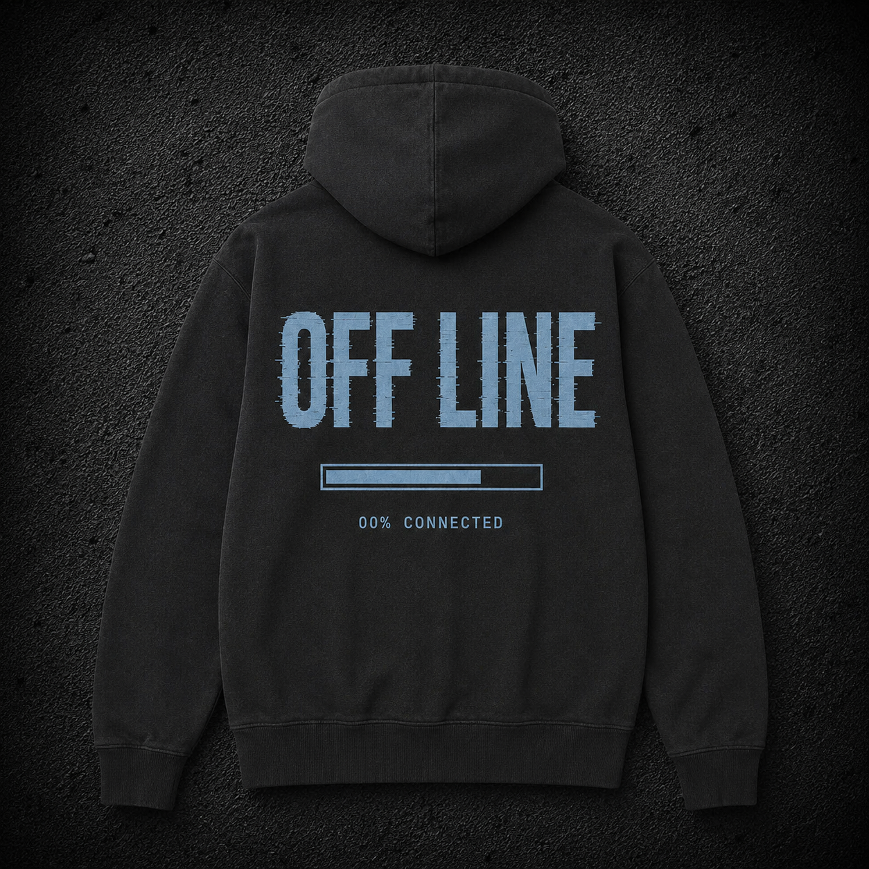 Offline Zip Hoodie — back